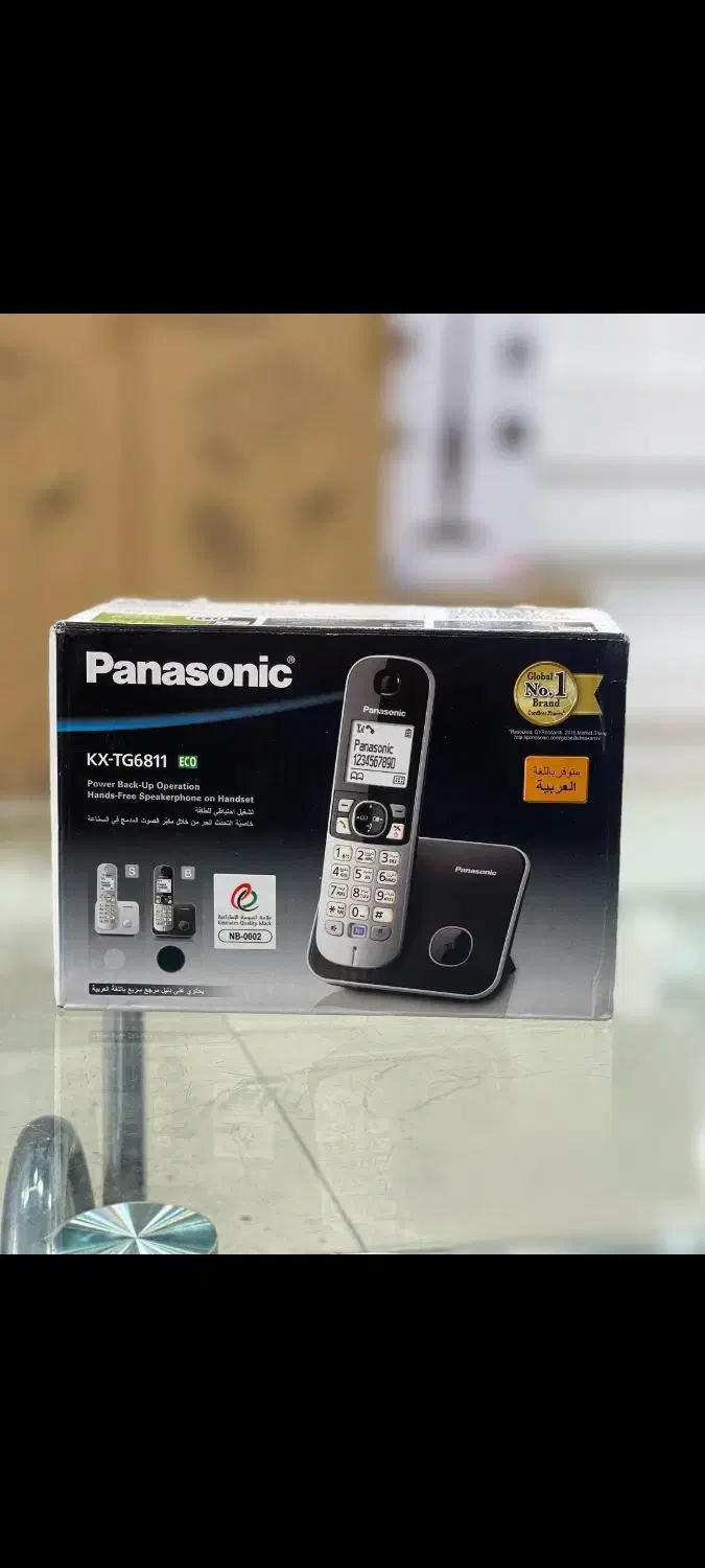 تلفن بیسیم رو میزی پاناسونیک|تلفن رومیزی|یزد, |دیوار
