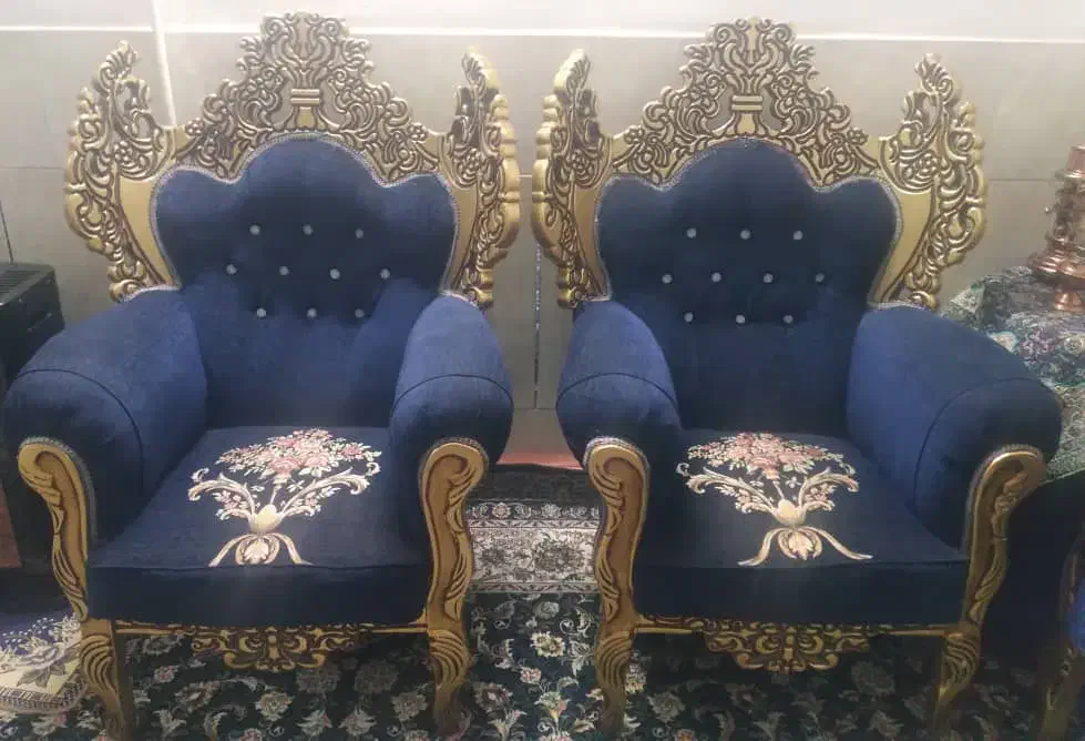 مبل ۷نفره بدون زدگی|مبلمان خانگی و میز عسلی|سیرجان, |دیوار