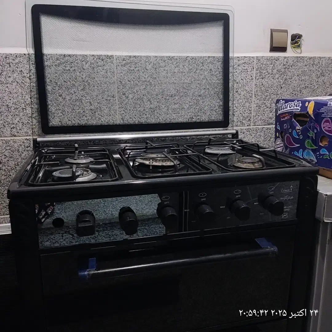 اجاق گاز پنج شعله طرح فر|اجاق گاز و لوازم برقی پختوپز|یاسوج, |دیوار