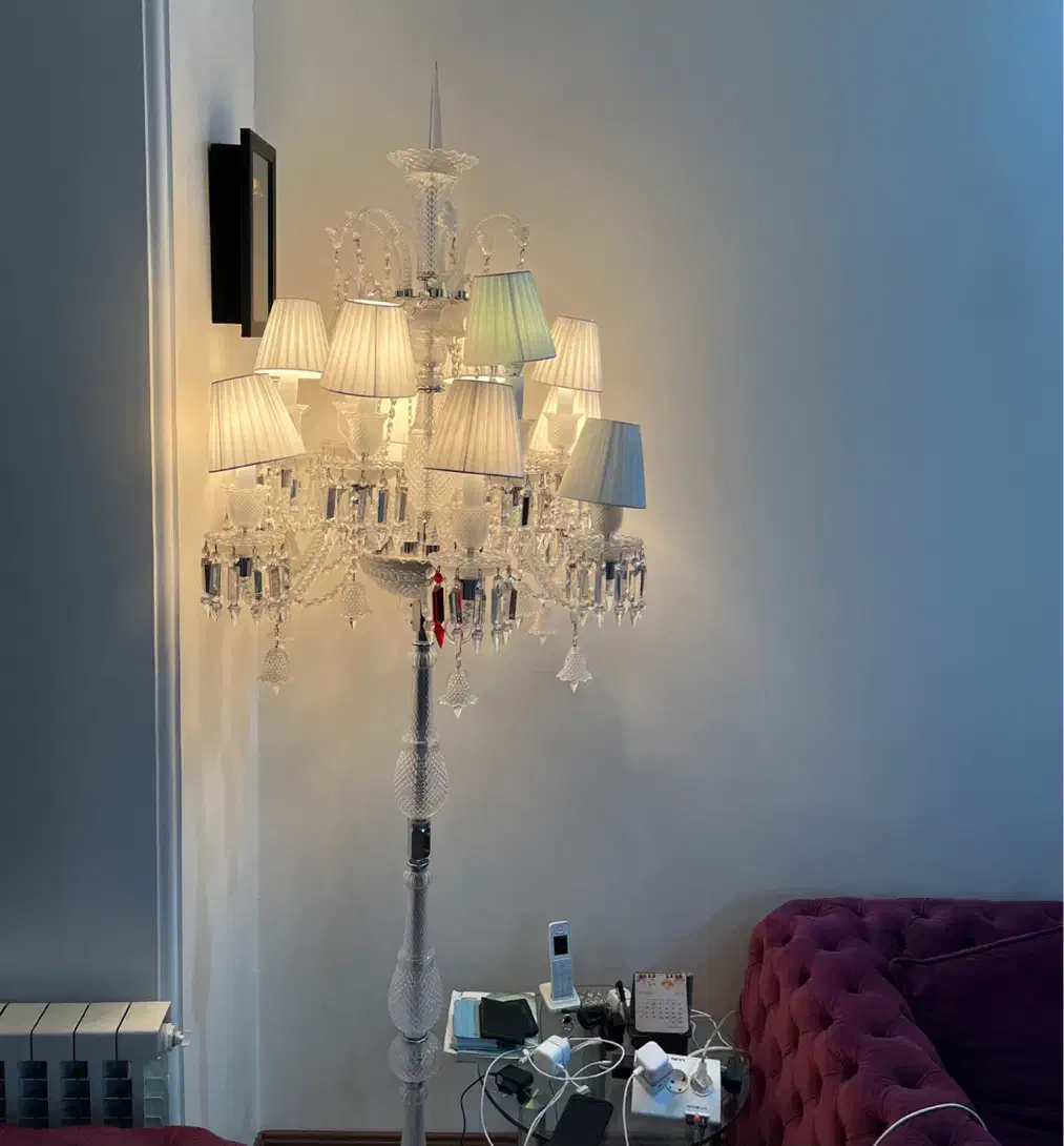 لوستر کریستال ایتالیایی|لوستر و چراغ آویز|تهران, کاشانک|دیوار