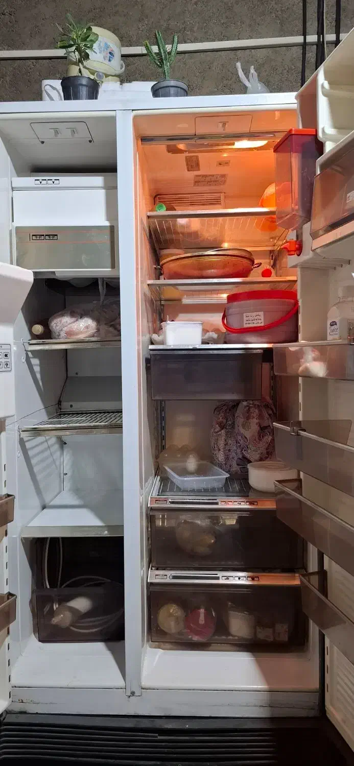 یخچال آمریکایی تمیز|یخچال و فریزر|ری, شهرک نظامی|دیوار