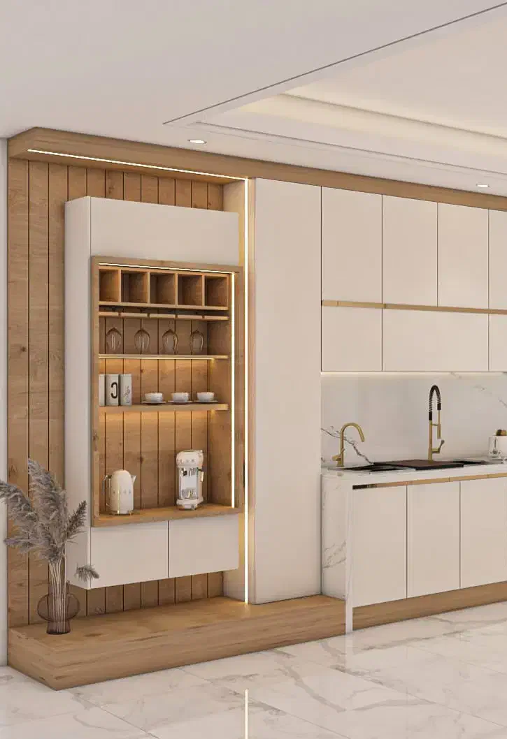 طراحی و اجرا کابینت mdf با قیمت منصفانه|مصالح و تجهیزات ساختمان|تاکستان, |دیوار