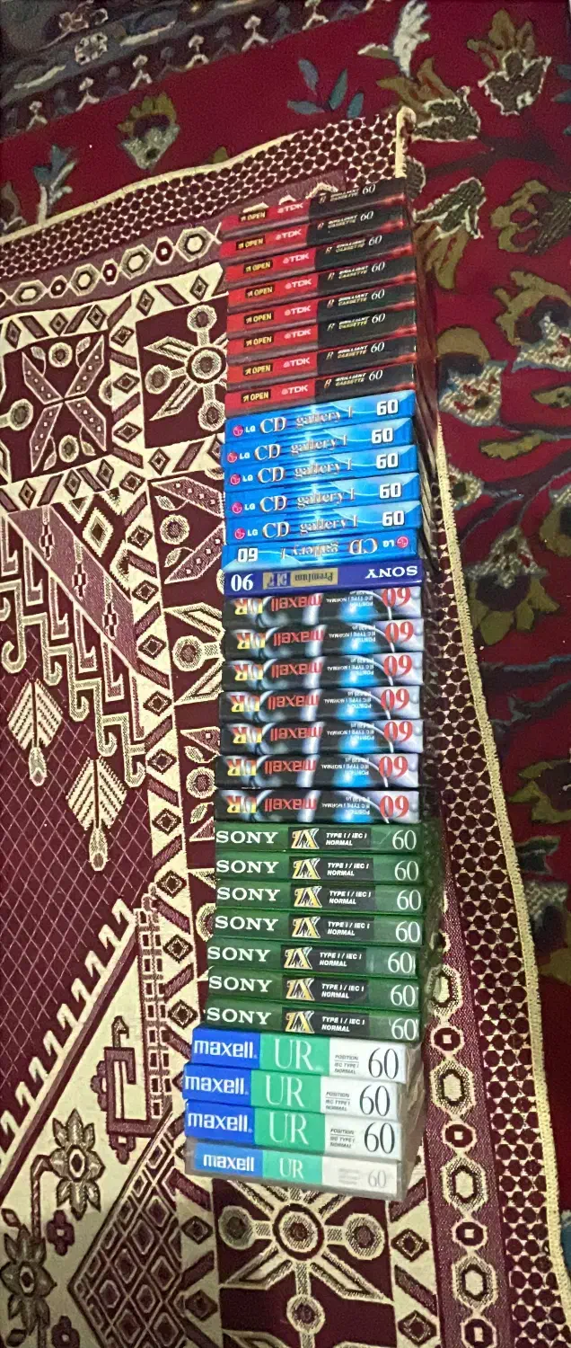 نوار کاست آرشیو و خام|فیلم و موسیقی|کرج, حسین آباد (اکبر آباد)|دیوار