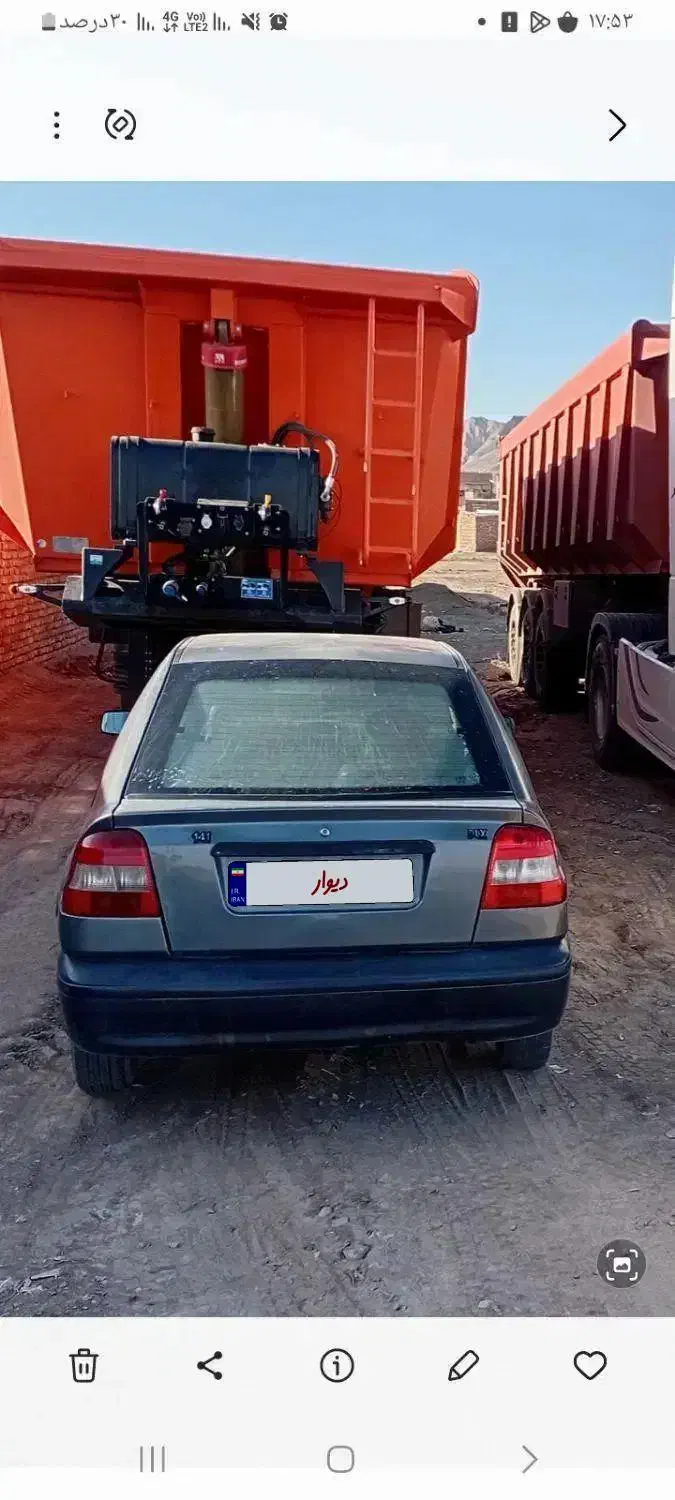 پراید ۱۴۱ مدل ۸۶|خودرو سواری و وانت|تربت‌حیدریه, شهرک ولیعصر|دیوار