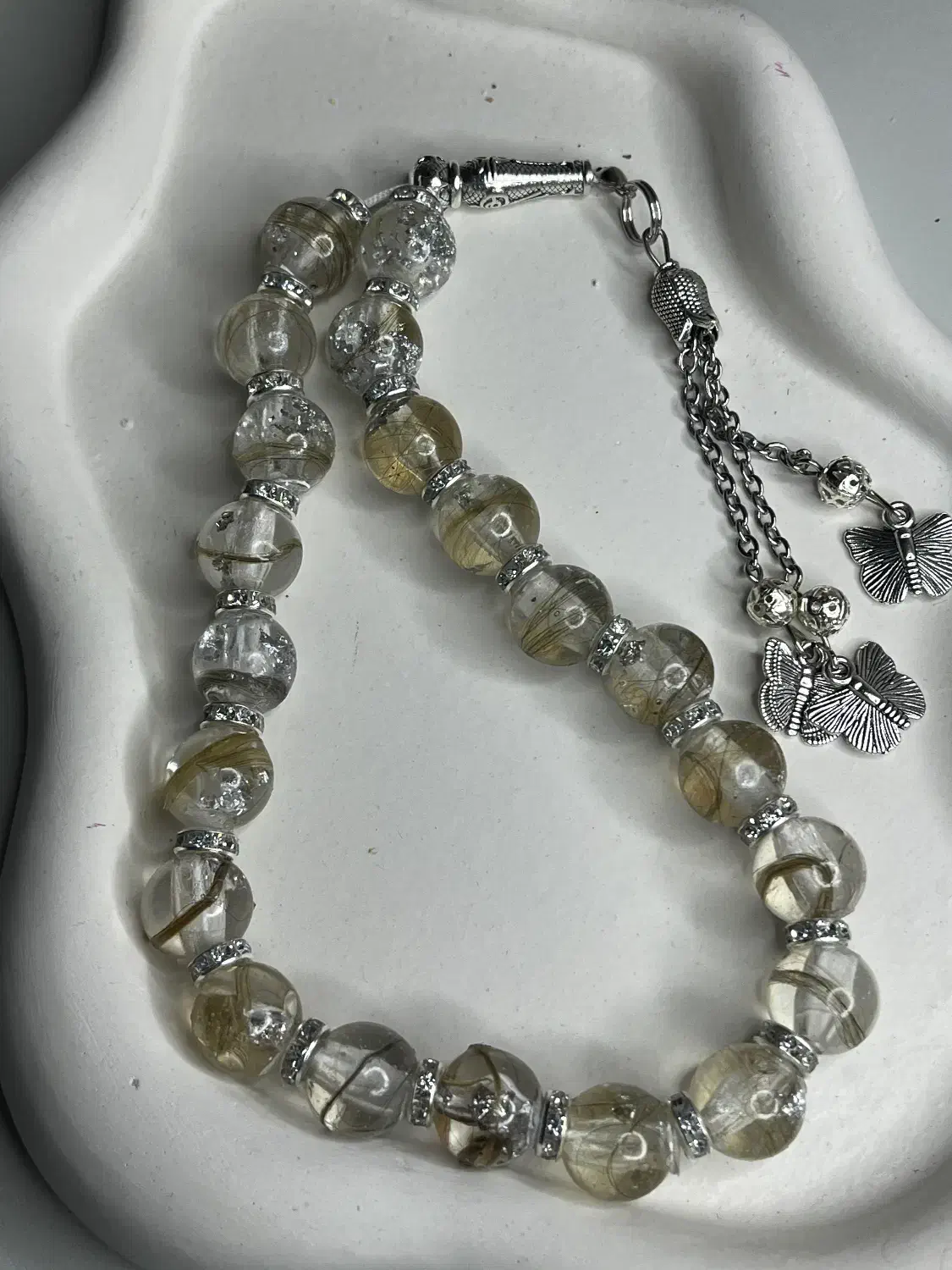 تسبیح رزینی ساخته شده با مو|جواهرات|پاکدشت, پاکدشت (مامازند)|دیوار