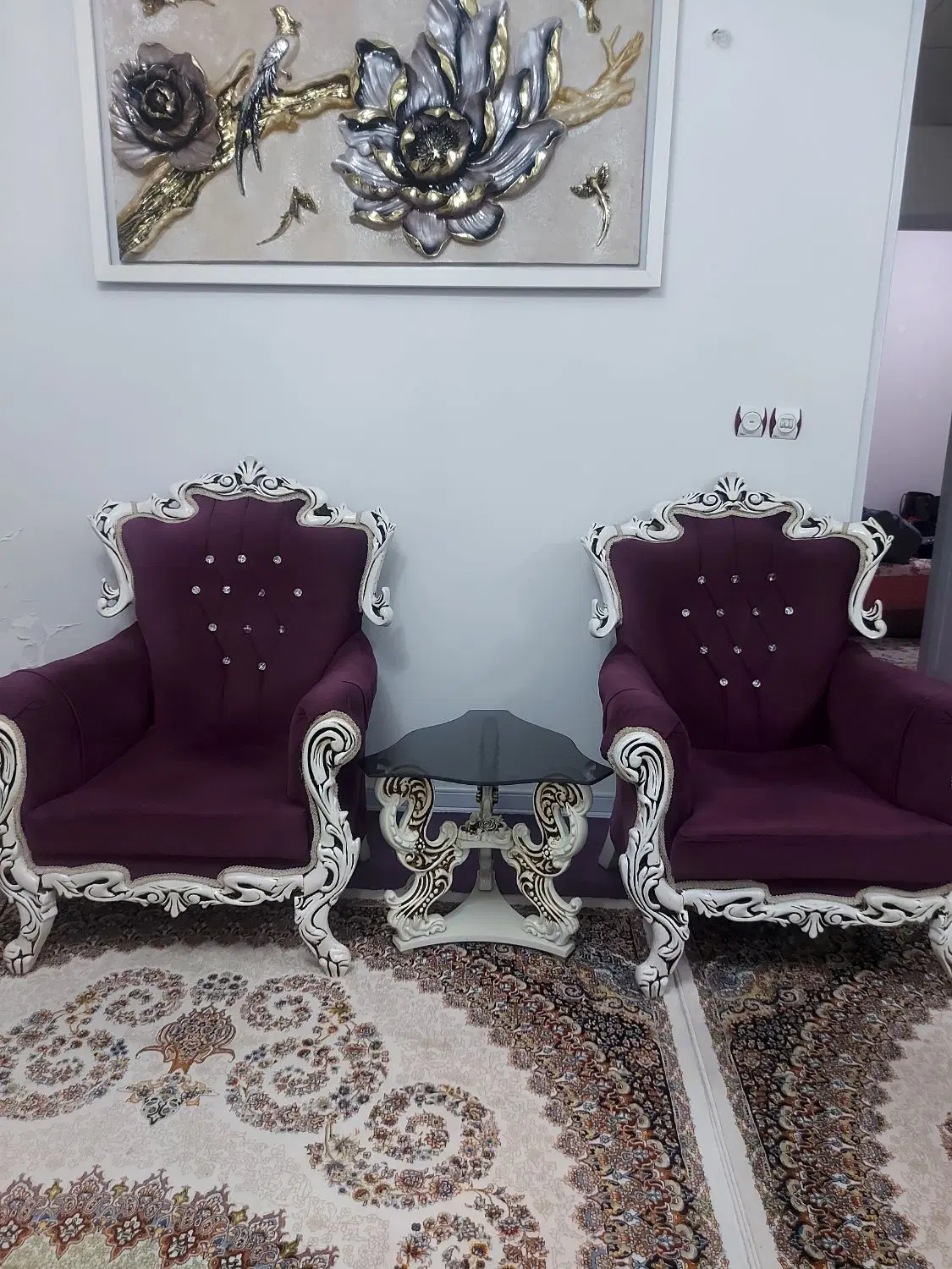 مبل کارکرده ۷ نفره|مبلمان خانگی و میز عسلی|کرمانشاه, |دیوار