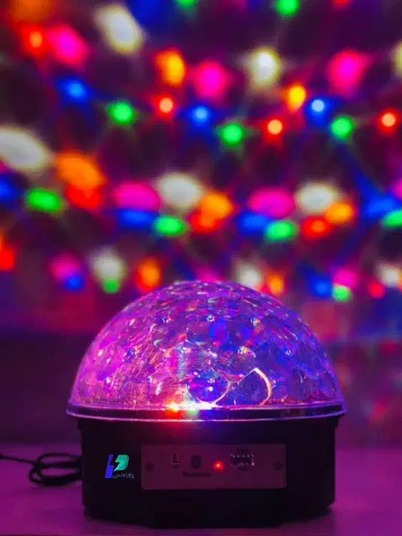 رقص نور اسپیکردار بلوتوثی نیم کره-پاورلوکس|سیستم صوتی خانگی|تهران, فردوسی|دیوار