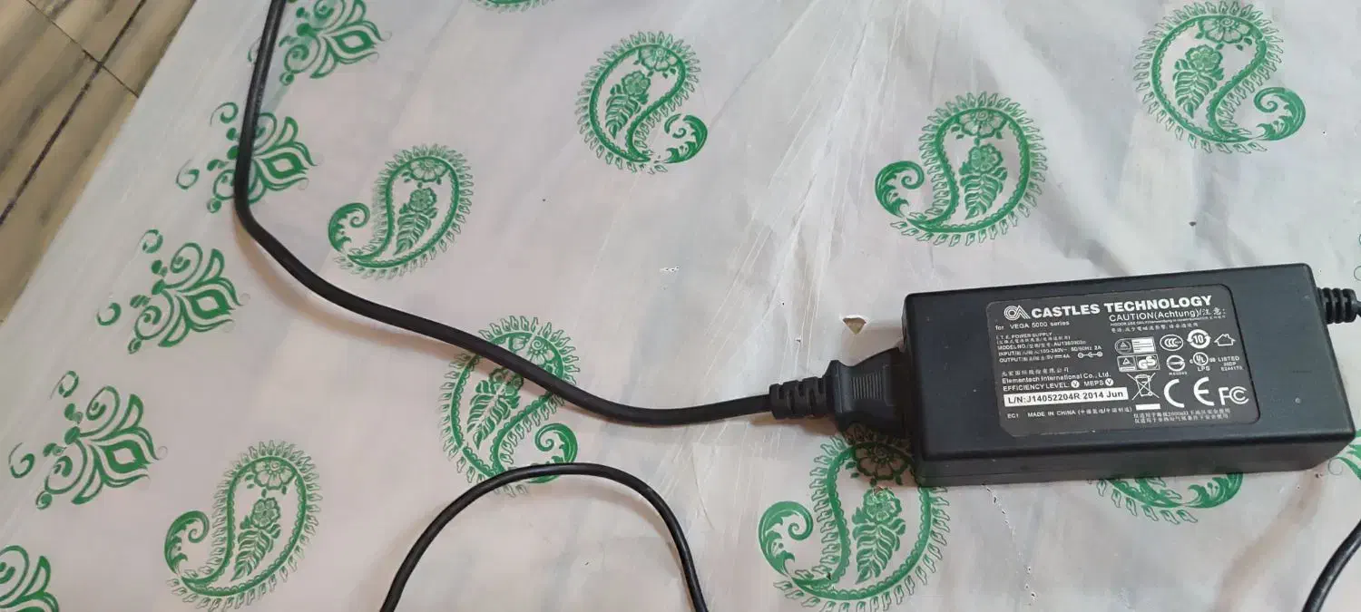 شارژر دستگاه کارت خوان تعداد بالا|قطعات و لوازم جانبی رایانه|جلگه رخ, |دیوار