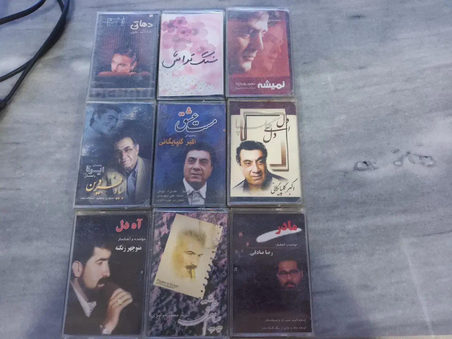 9 عدد نوار کاست اورجینال قدیمی|فیلم و موسیقی|شوشتر, |دیوار