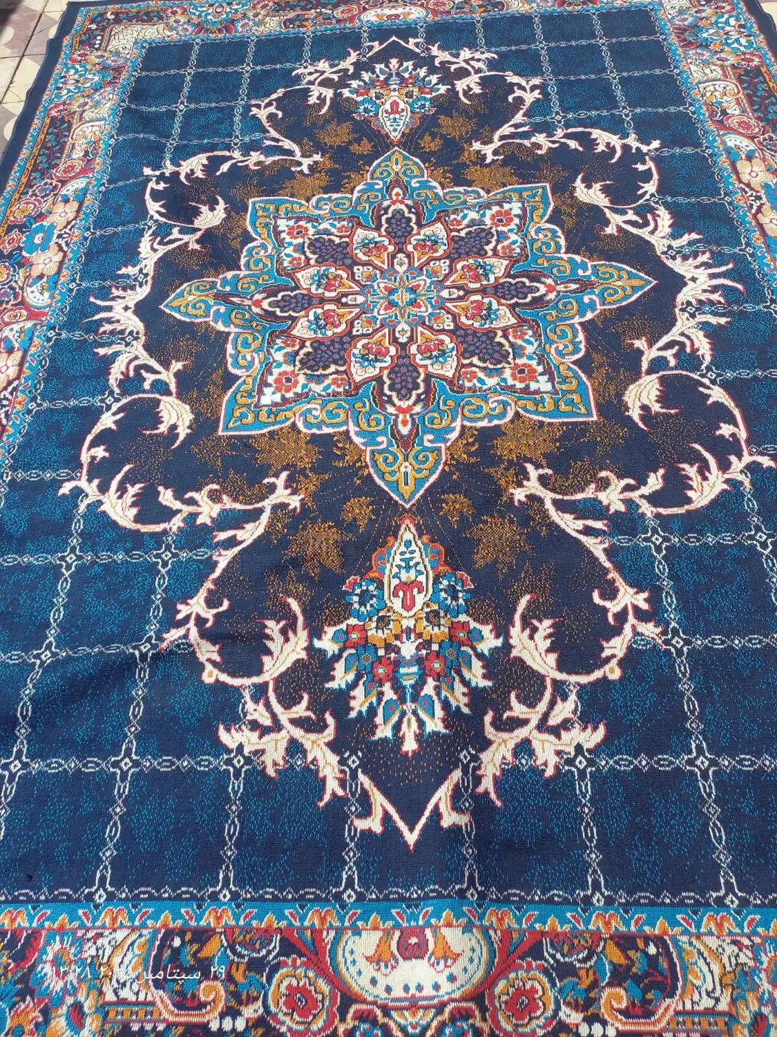 گلیم فرش ۹ متری|گلیم، جاجیم، گبه|شیراز, میانرود|دیوار