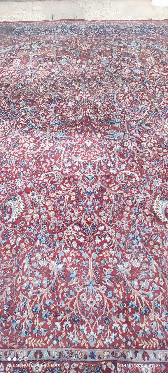 یک تخته فرش|فرش|کاشان, کارگر|دیوار