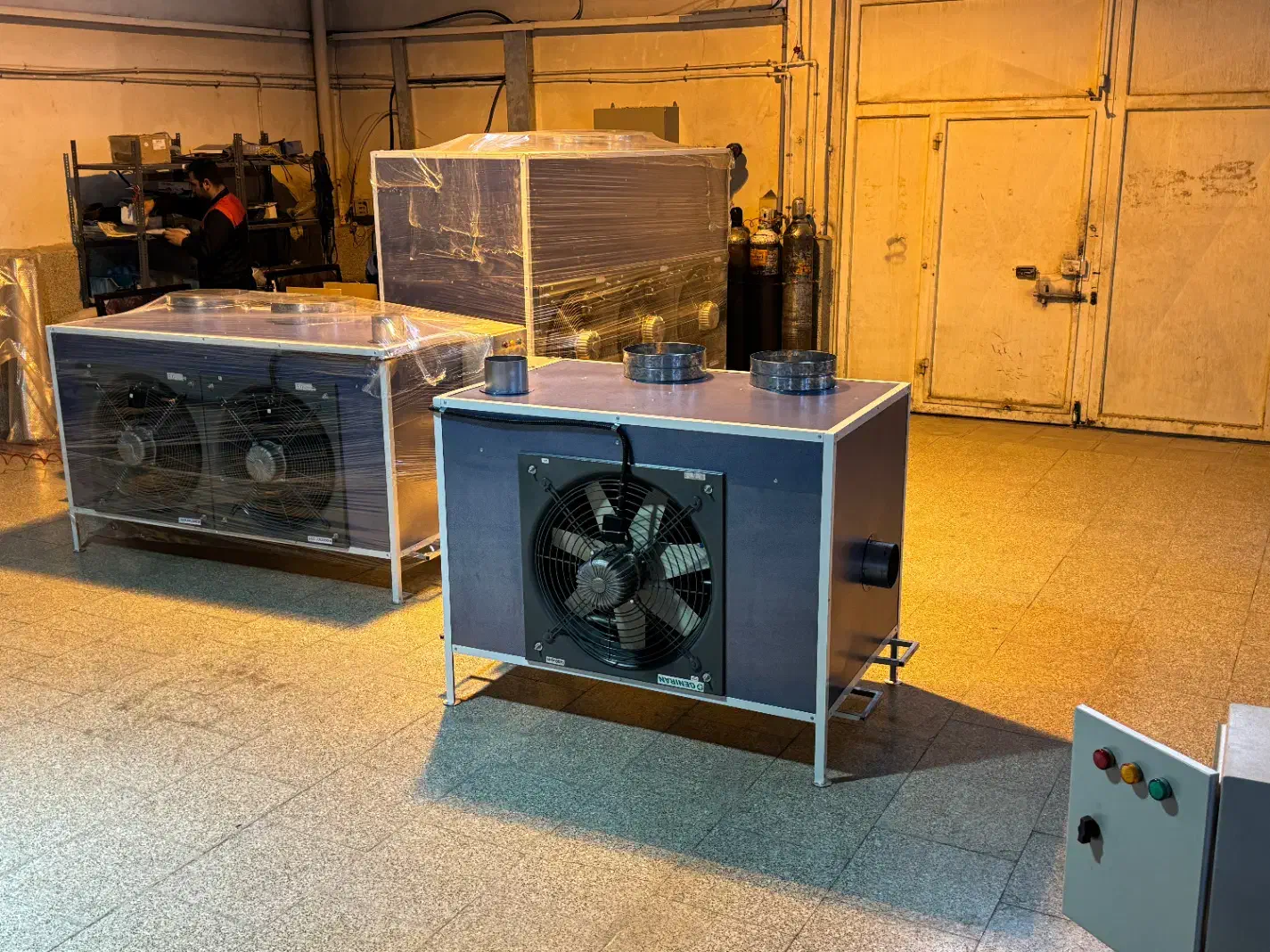 هیتر بخاری گلخانه ای مدل PF150|بخاری، هیتر، شومینه|ارومیه, |دیوار