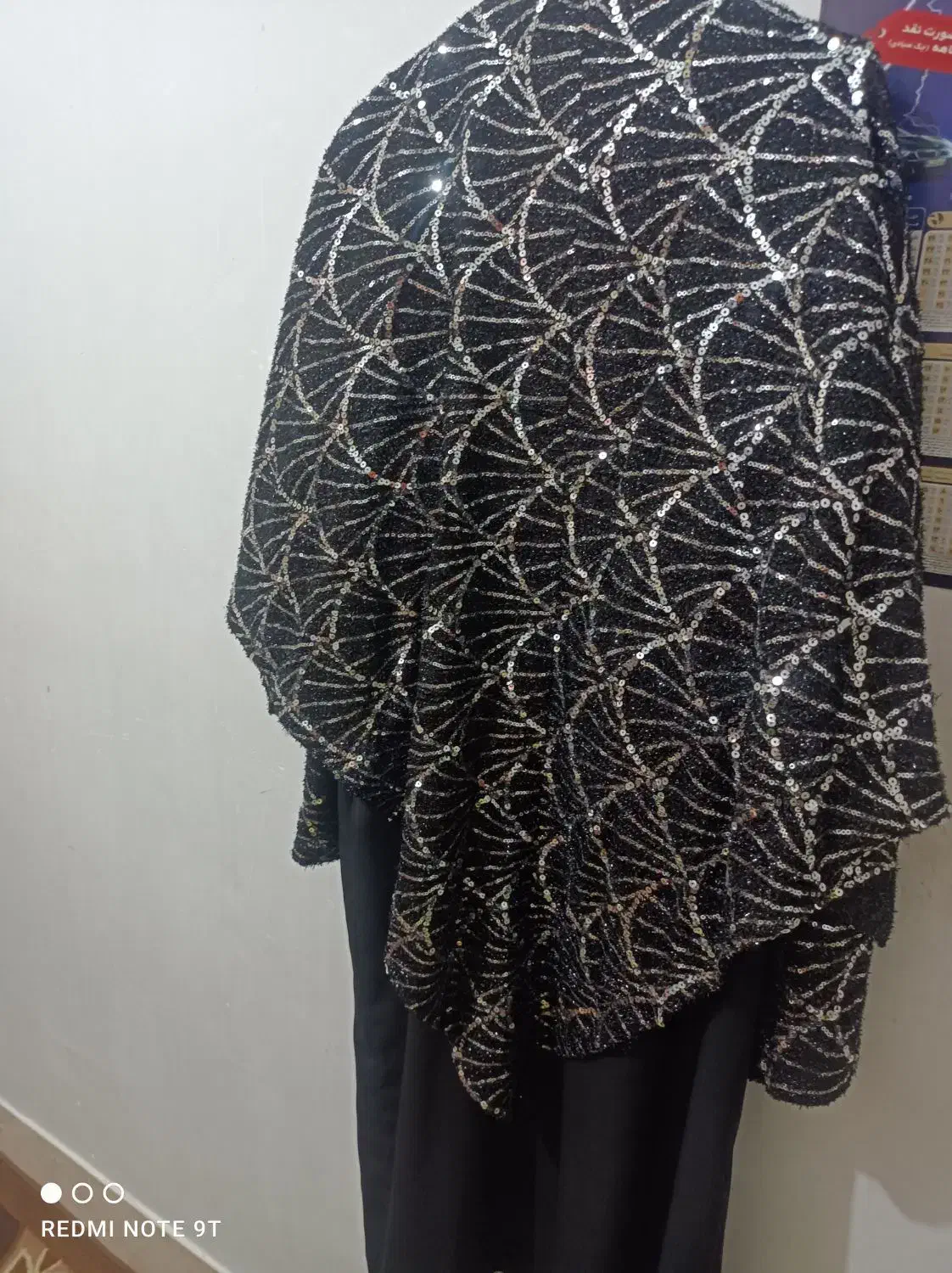 مانتو مجلسی  سایز ایکس لارج  یکبار پوشیدم قیمت ۶۰۰|لباس|زنجان, |دیوار