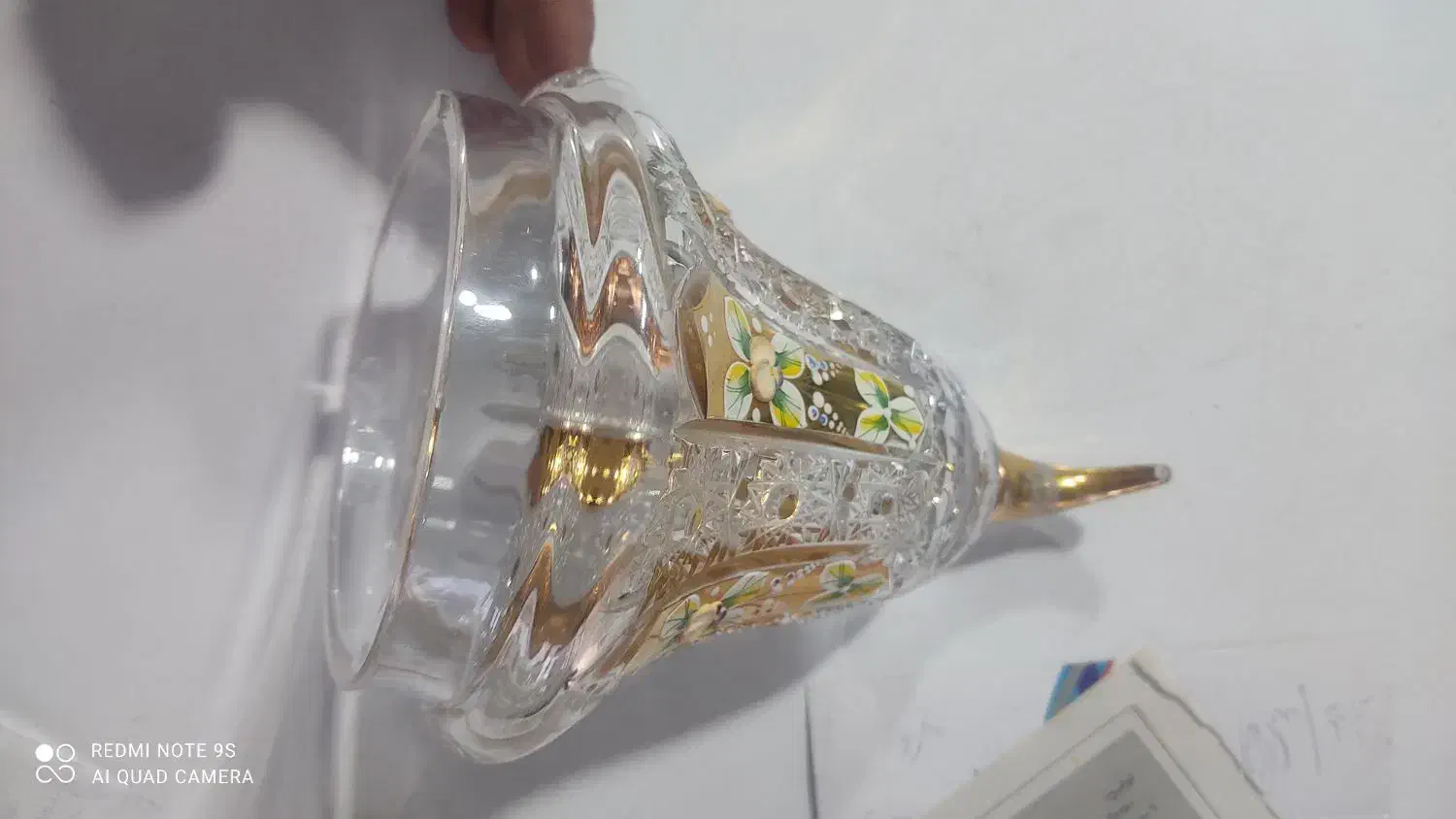 درب گلابی کریستال سایز بزرگ چک|ظروف سرو و پذیرایی|قم, انصار‌الحسین|دیوار