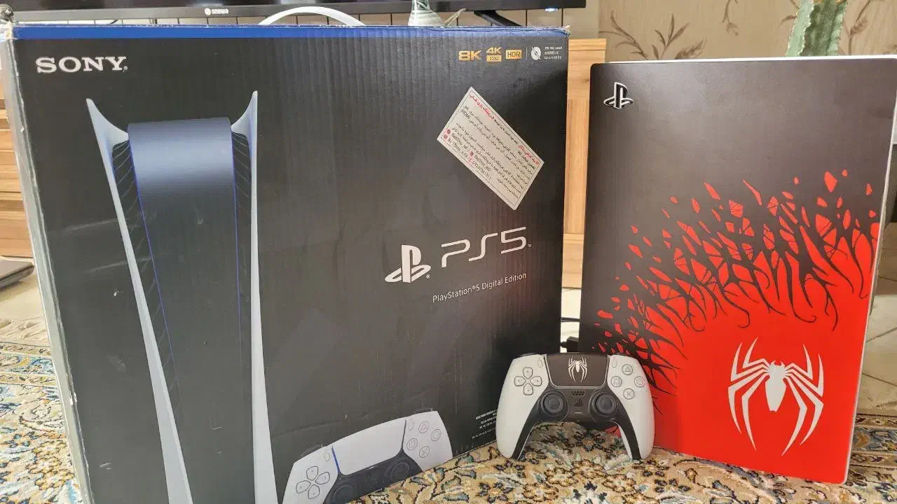 Ps5 fat digital|کنسول، بازی ویدئویی و آنلاین|اصفهان, الهیه|دیوار