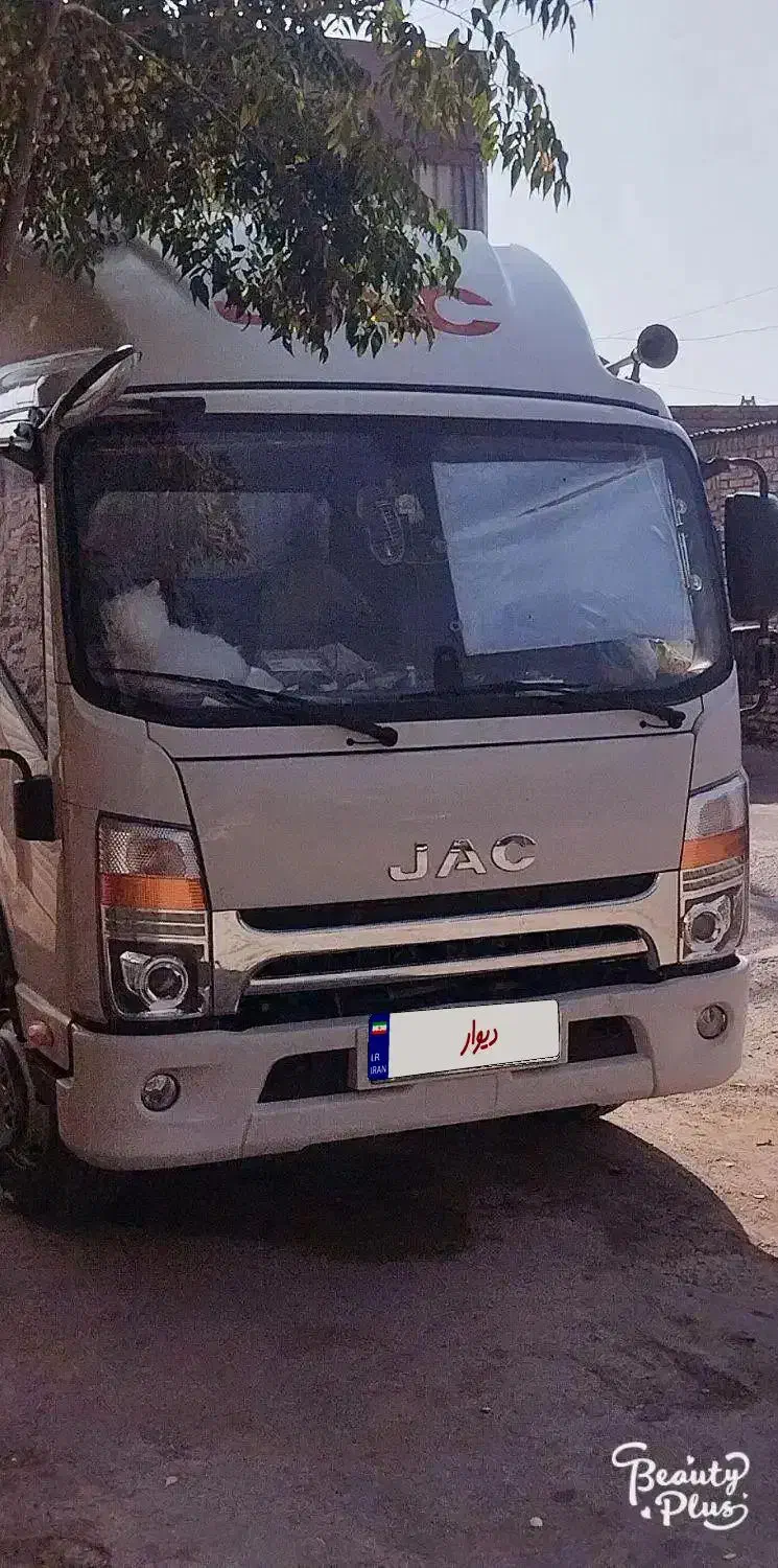 کامیونت جک 6 تن مدل 1401مسقف چادری بغل باز شو|خودرو سنگین|کوهبنان, |دیوار