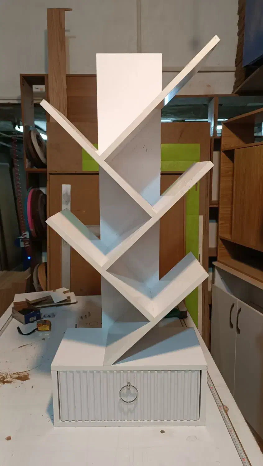 کتابخانه درختی(ارسال رایگان)|کتابخانه، شلف، قفسه‌های دیواری|تهران, علم و صنعت|دیوار