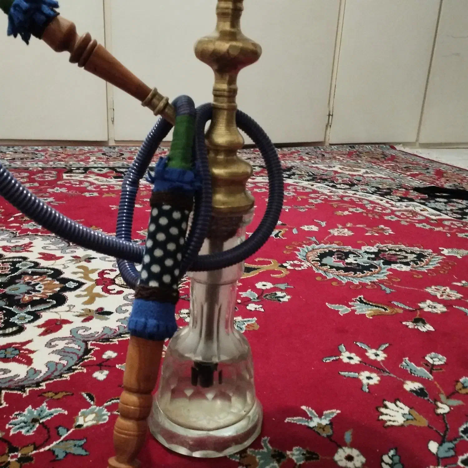 قلیون برنجی سنگین|صنایع دستی و سایر لوازم تزئینی|تهران, شهرک آزادی|دیوار