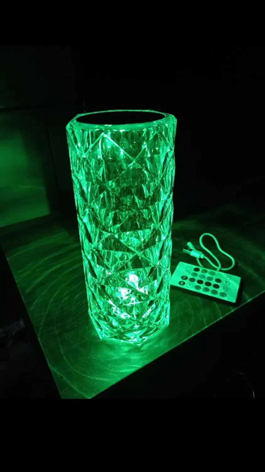 آباژور لمسی به همراه کنترل|چراغ خواب و آباژور|تهران, استاد معین|دیوار