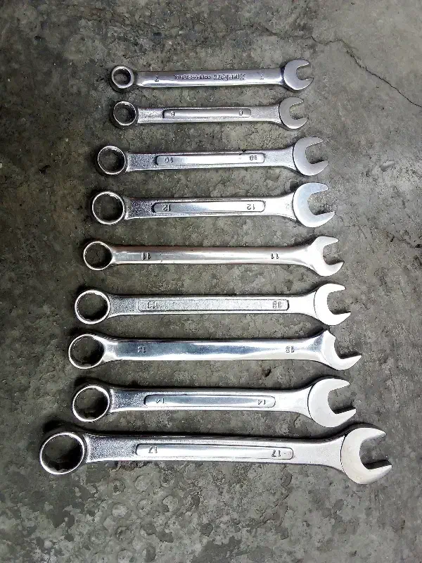 آچار تخت و رینگی 9 عدد|ابزارآلات|تهران, نعمتآباد|دیوار