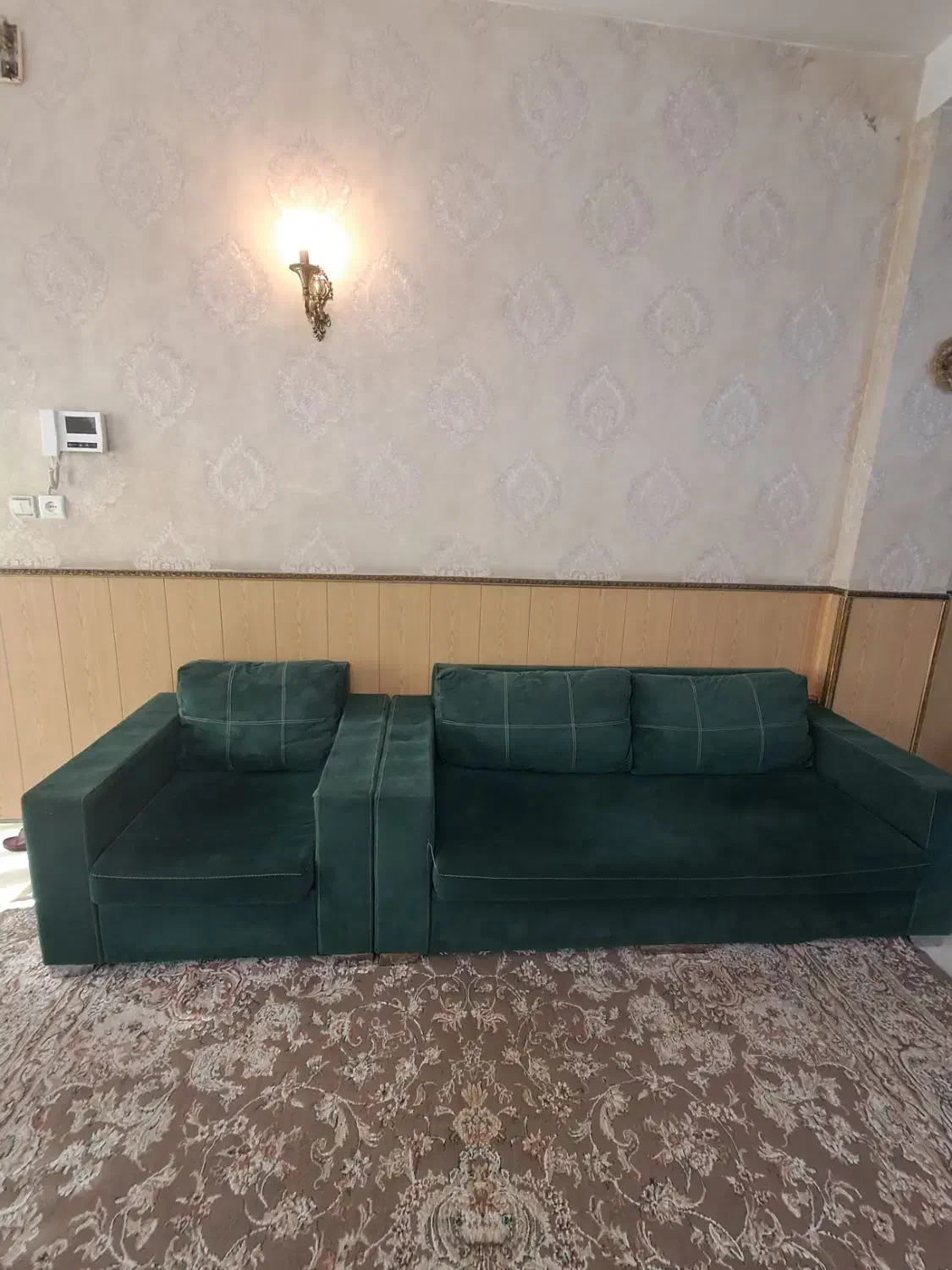 مبلمان ۴ نفره|مبلمان خانگی و میز عسلی|قرچک, باقرآباد|دیوار