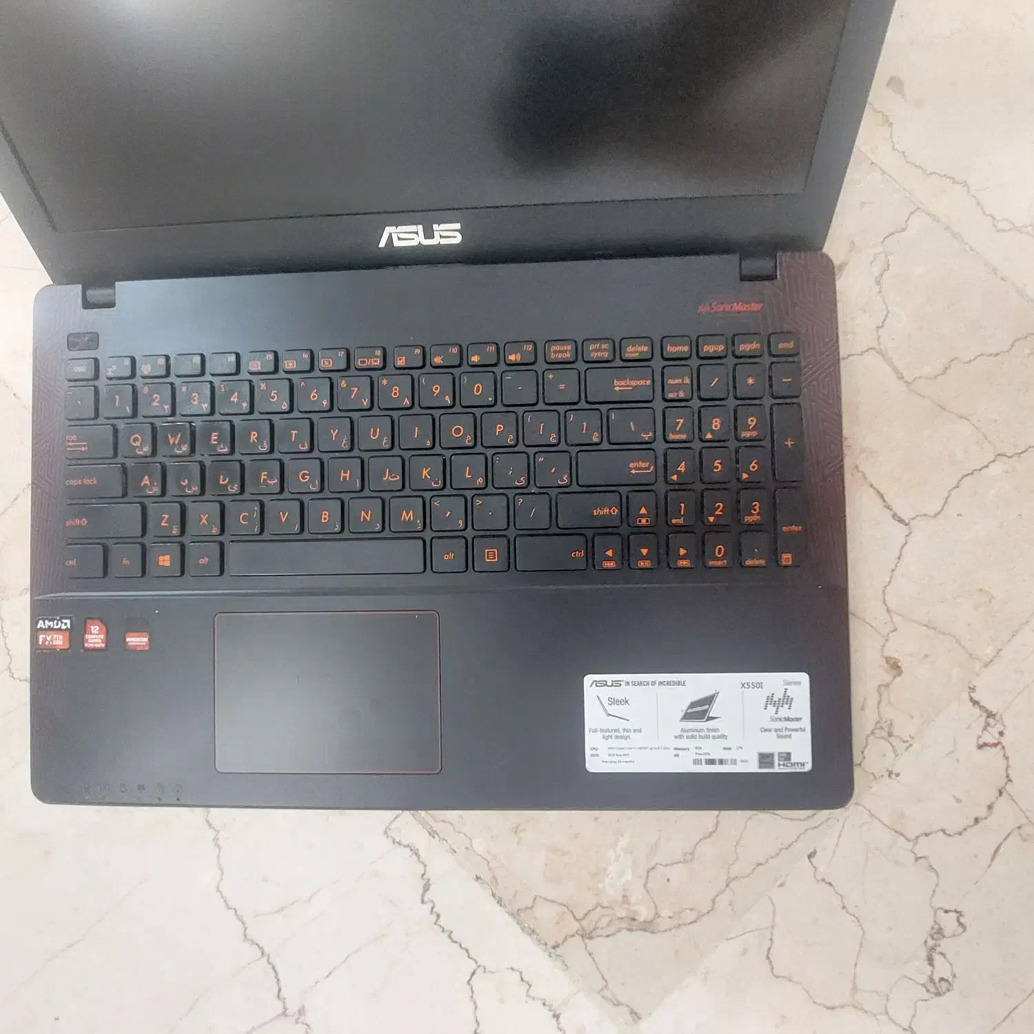 لپ‌تاپ Asus مدل X550IU|رایانه همراه|تهران, لویزان|دیوار