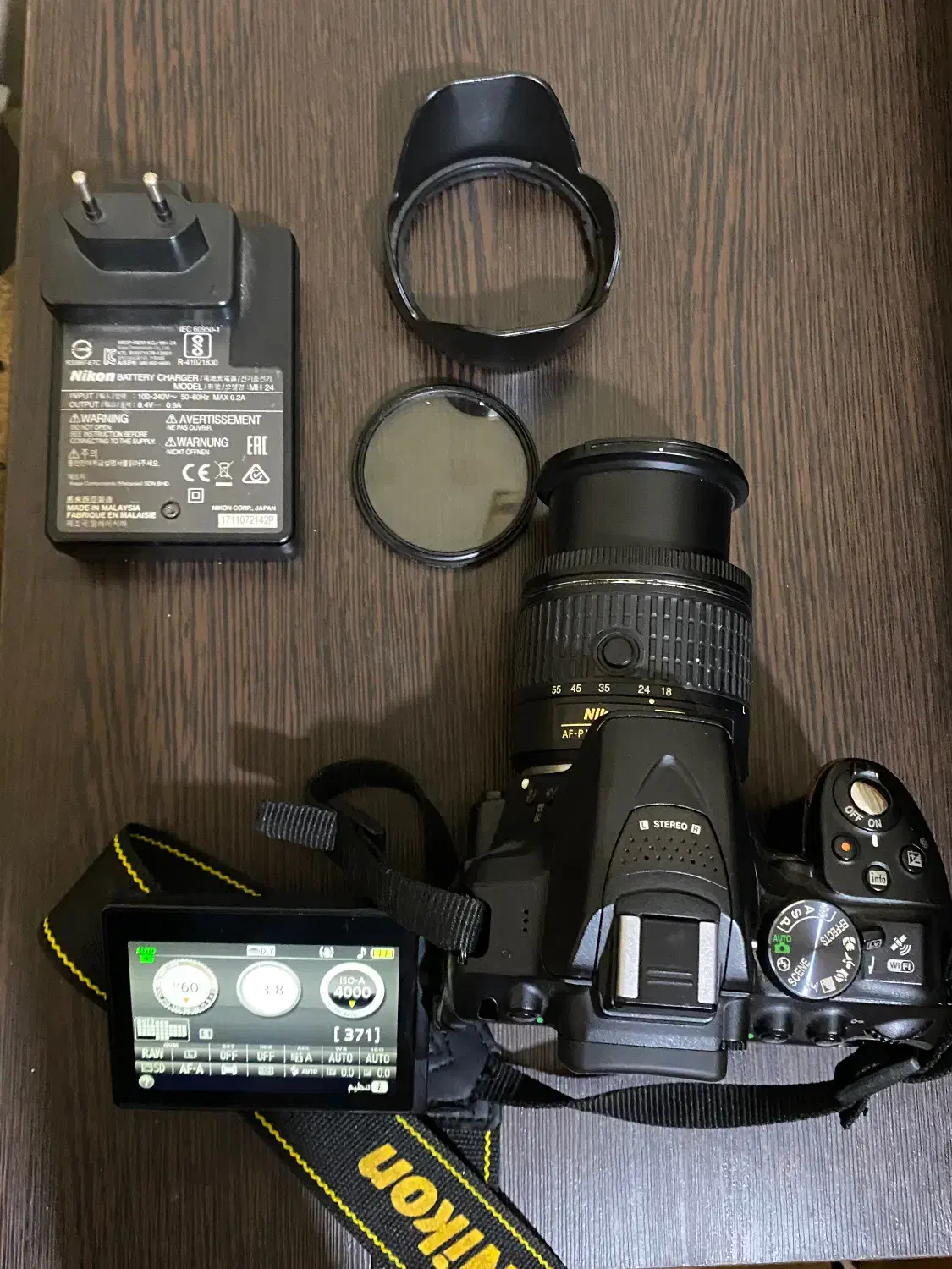 دوربین نیکون Nikon D5300+18-55mm|دوربین عکاسی و فیلمبرداری|گرگان, |دیوار