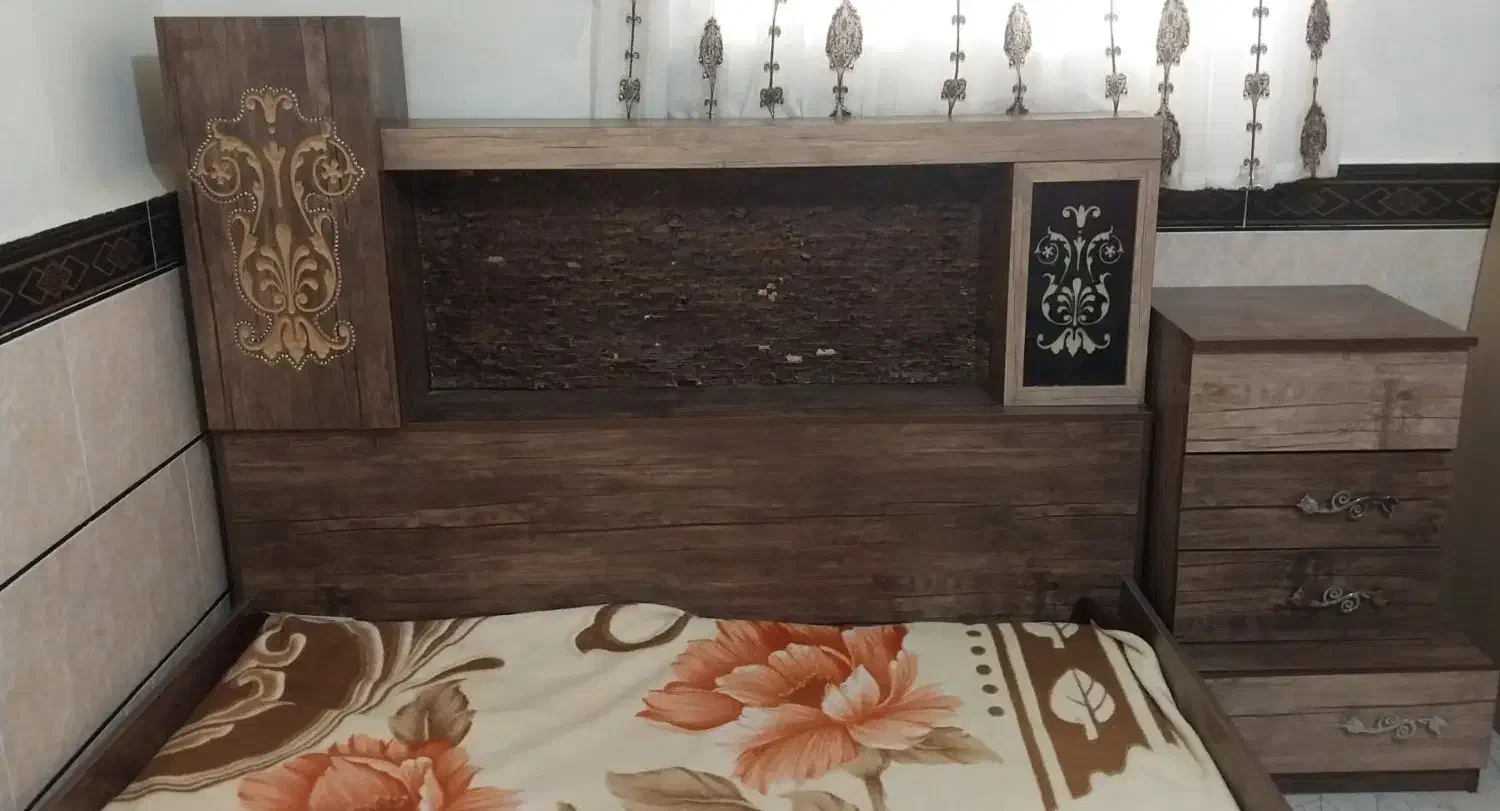 تخت و بوفه|تخت و سرویس خواب|تویسرکان, |دیوار