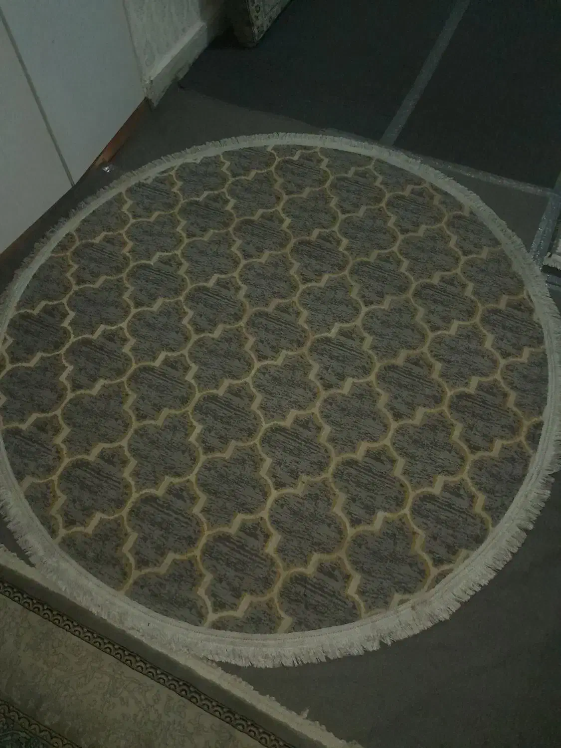 فرش گرد|فرش|مشهد, حضرت حجت|دیوار