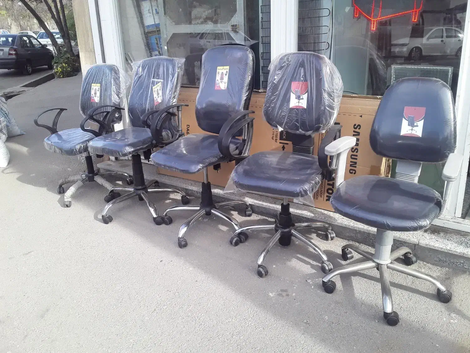 ۲۰ مدل صندلی جکدار و گردان در حد نو|صندلی و نیمکت|اردبیل, |دیوار