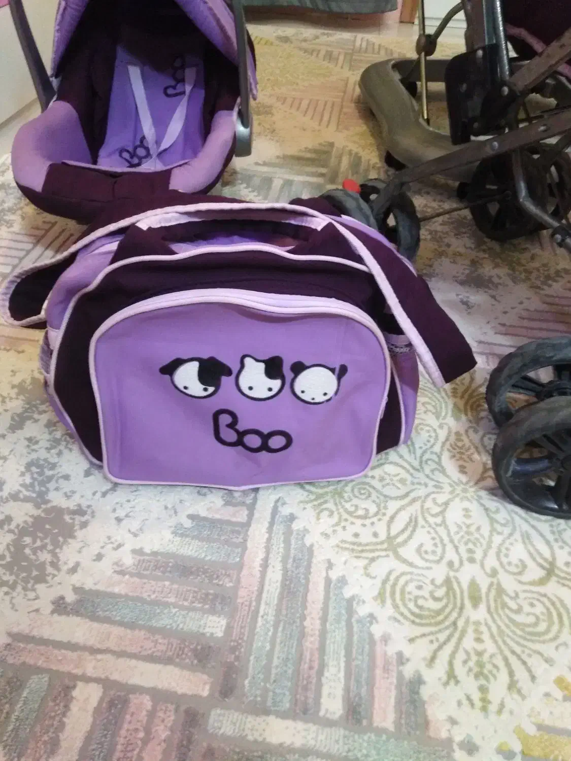 ست کالسکه رورویک کریر و ساک نوزاد|کالسکه و لوازم جانبی|مشهد, هنرور|دیوار