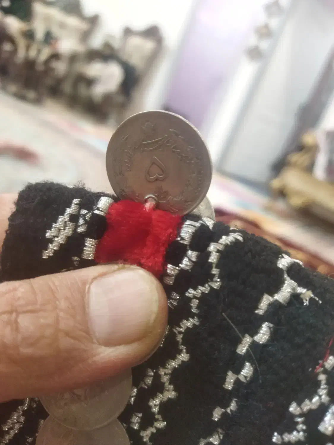 جلیقه 5 ریالی قدیمی|کلکسیون سکه، تمبر، اسکناس|محمدشهر, محمدشهر|دیوار