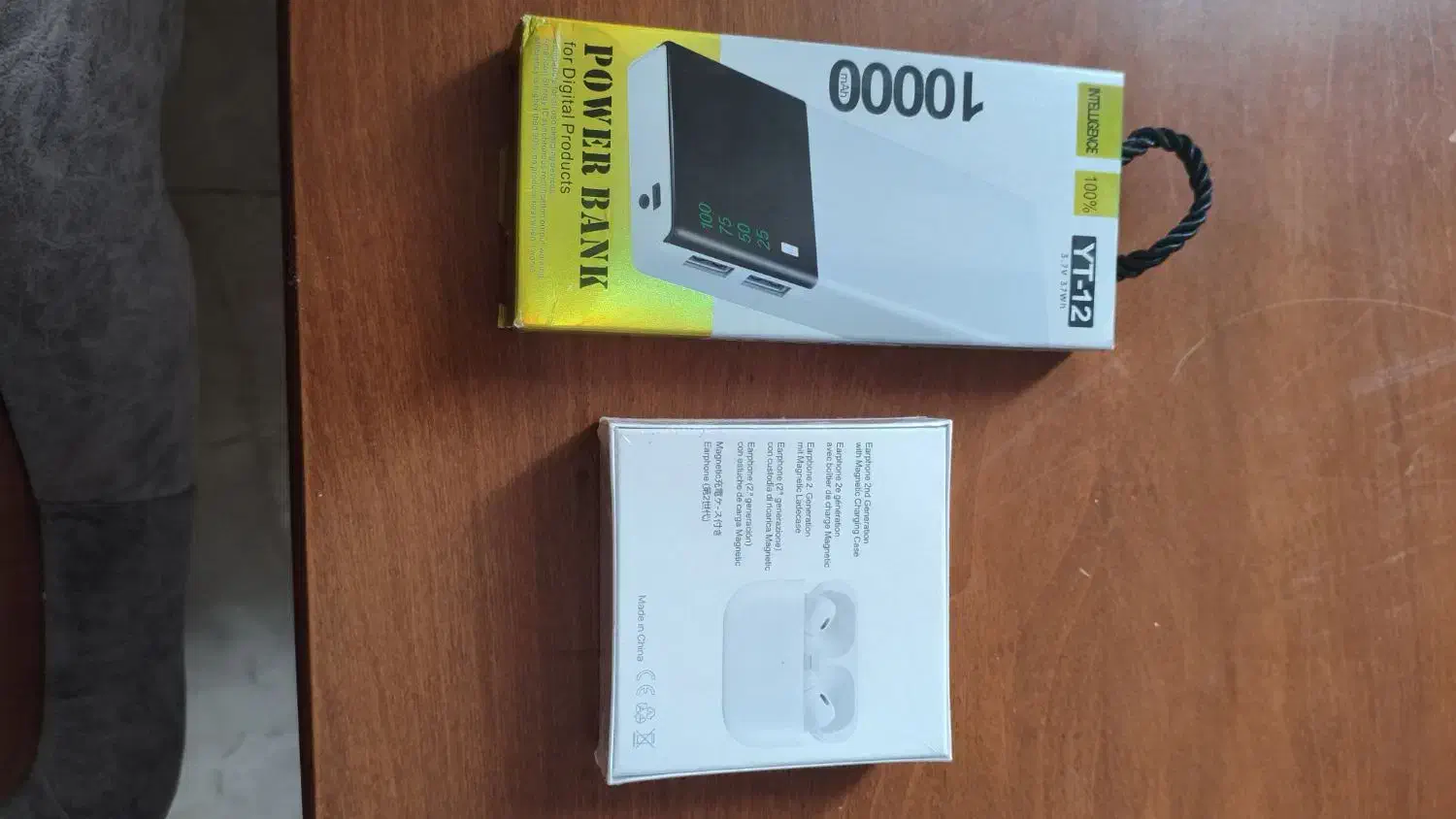 پاور بانک ۱۰۰۰۰ml + ایرپاد پرو|لوازم جانبی موبایل و تبلت|اردبیل, |دیوار