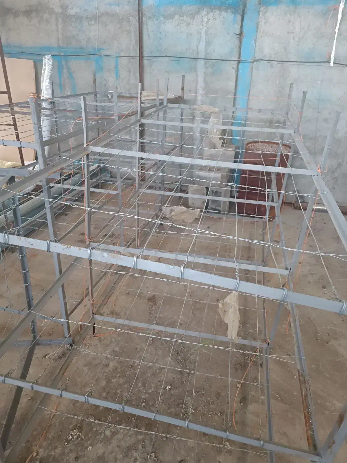 قفسه فلزی برای پرورش قارچ|کتابخانه، شلف، قفسه‌های دیواری|ارومیه, |دیوار