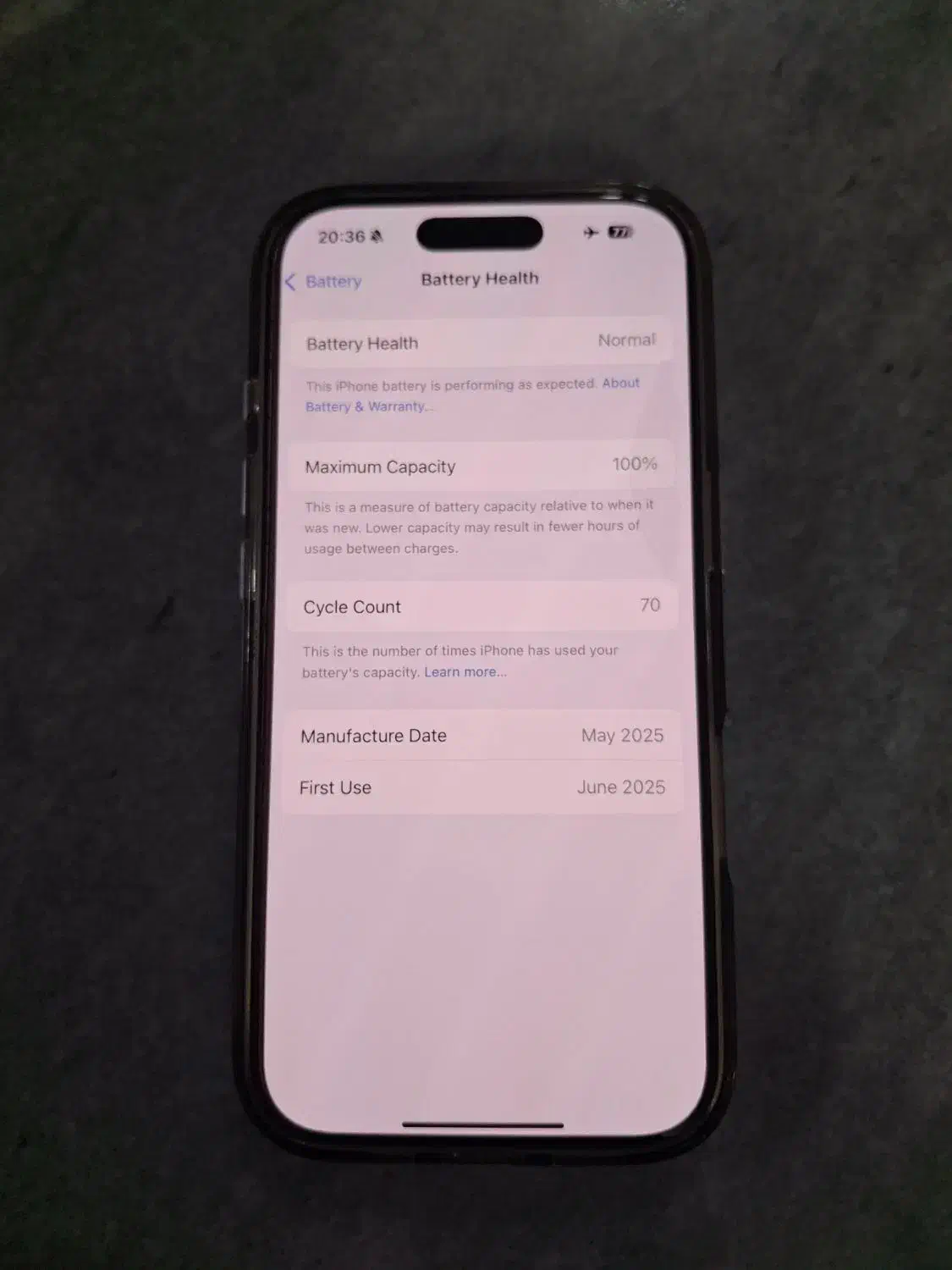 ۱۶ پرو ۱۲۸ گیگ پارت نامبر ch بدون ریجستر|موبایل|شهرکرد, |دیوار