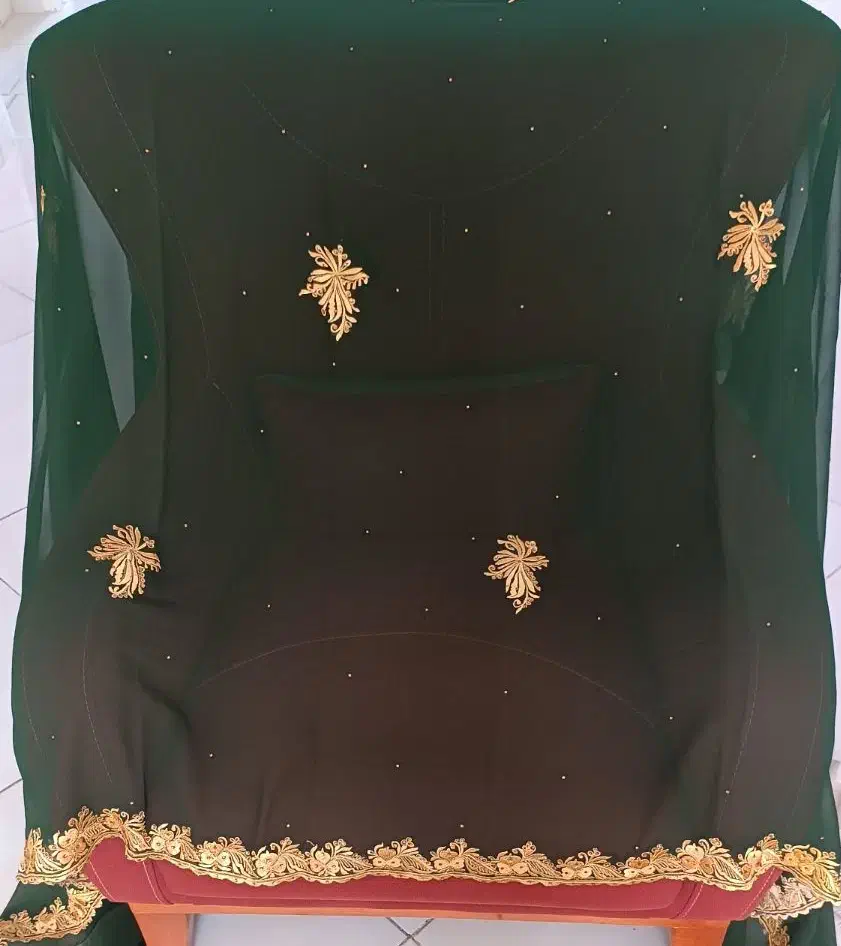 چادر حریر کارشده|لباس|بندرعباس, |دیوار