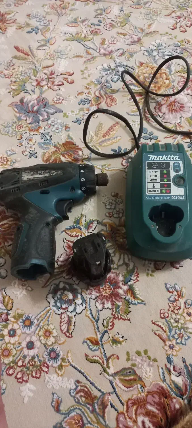 دریل شارژی اصل ژاپن ماکیتا|ابزارآلات|رشت, چمارسرا|دیوار