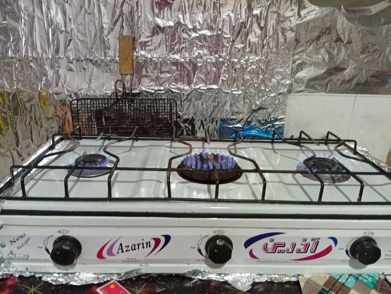 گاز رومیزی سه شعله|اجاق گاز و لوازم برقی پختوپز|شیراز, شهرک مهرگان|دیوار