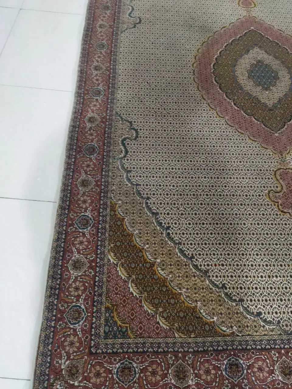 ۳تخته فرش ۶متری ریزه ماهی ۷۰۰شانه۲۵۵۰تراکم|فرش|اردبیل, |دیوار
