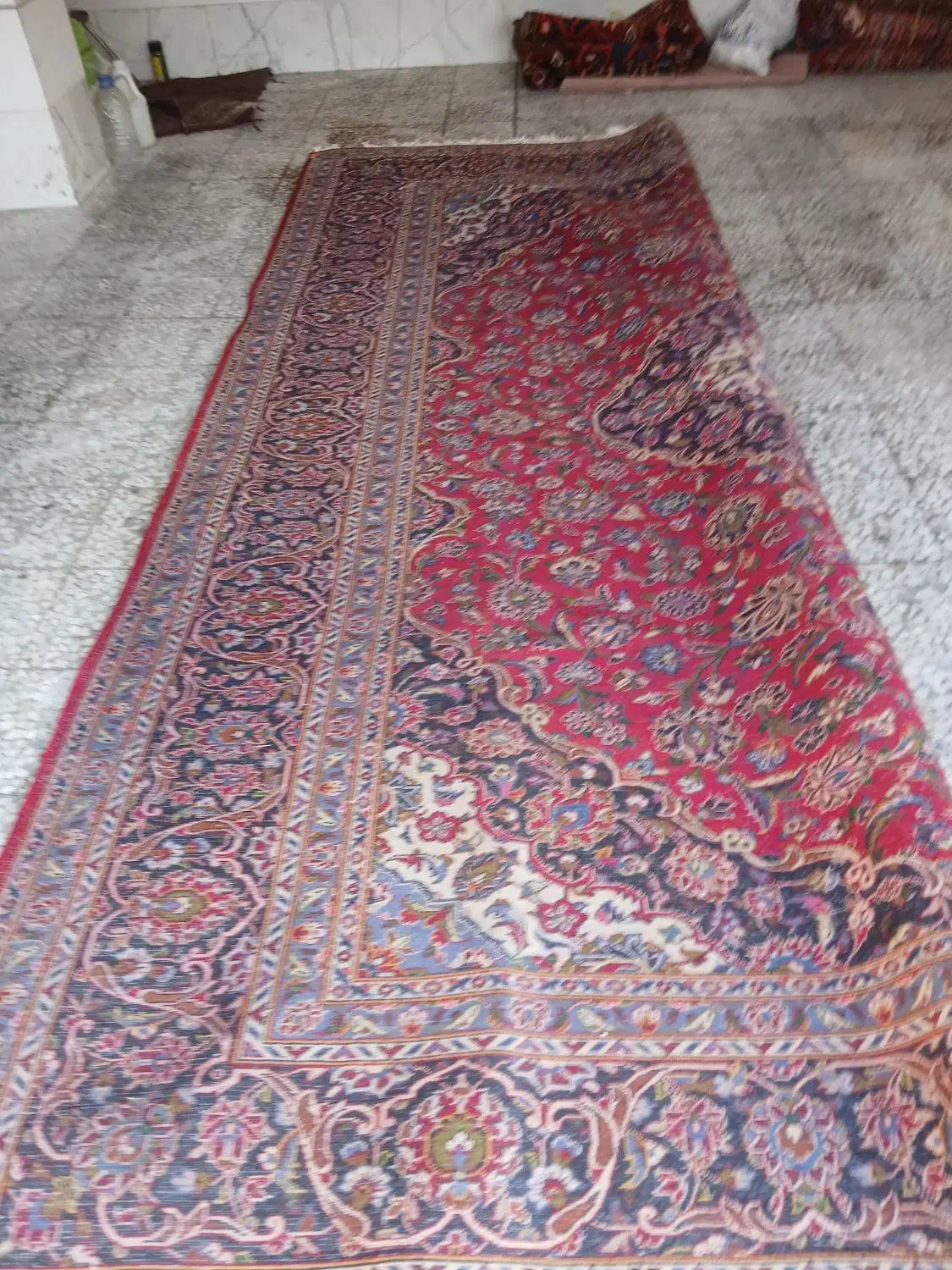 فرش دست باف کاشان و نجف آباد نقش کاشان|فرش|دهاقان, |دیوار