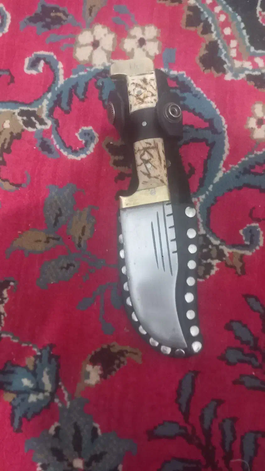 چاقو دسته استخوان|کوهنوردی و کمپینگ|گرگان, |دیوار