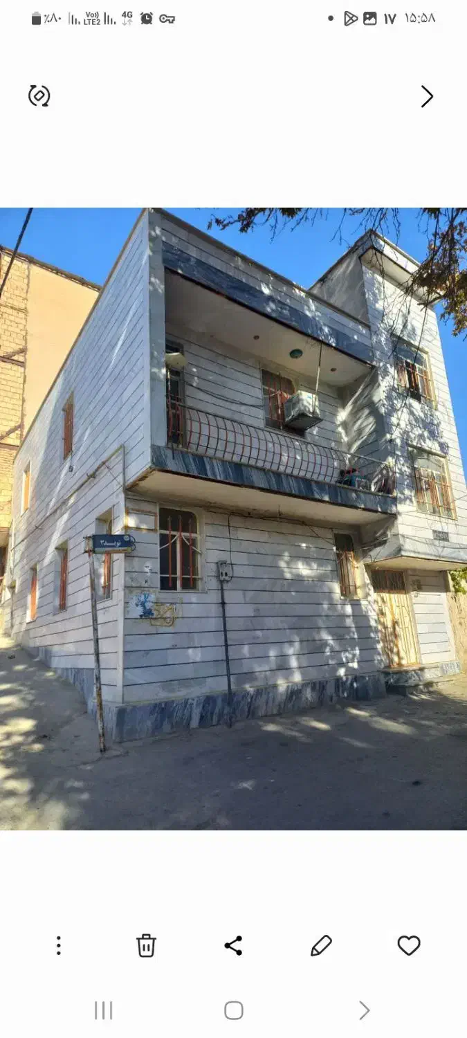 فروش اپارتمان دو طبقه ۸۰ متری ضد زلزله|فروش آپارتمان|بروجرد, |دیوار