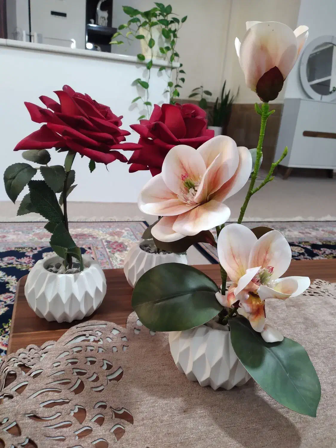 گل مصنوعی|گل مصنوعی|مسجد سلیمان, |دیوار