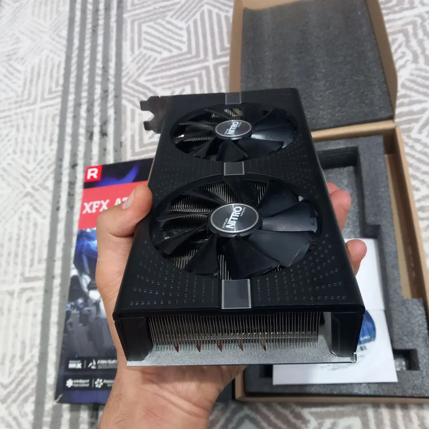 Radeon rx580 sapphire nitro|قطعات و لوازم جانبی رایانه|کرج, کوی فرهنگ|دیوار