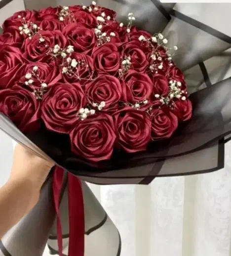 دسته گل روبانی|گل مصنوعی|بهبهان, |دیوار