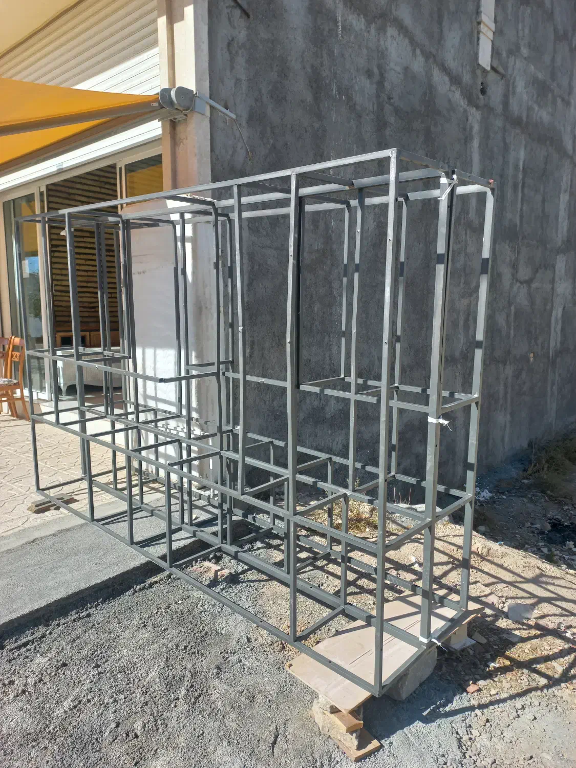 دوعدد قفسه ۱۸۵در۲۸۰|کتابخانه، شلف، قفسه‌های دیواری|بجنورد, |دیوار