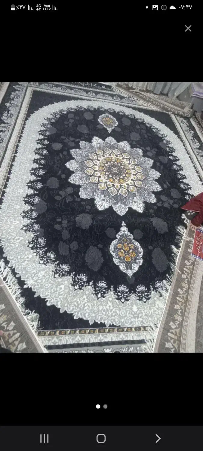 فرش دوازده متری فروشی|فرش|تایباد, |دیوار