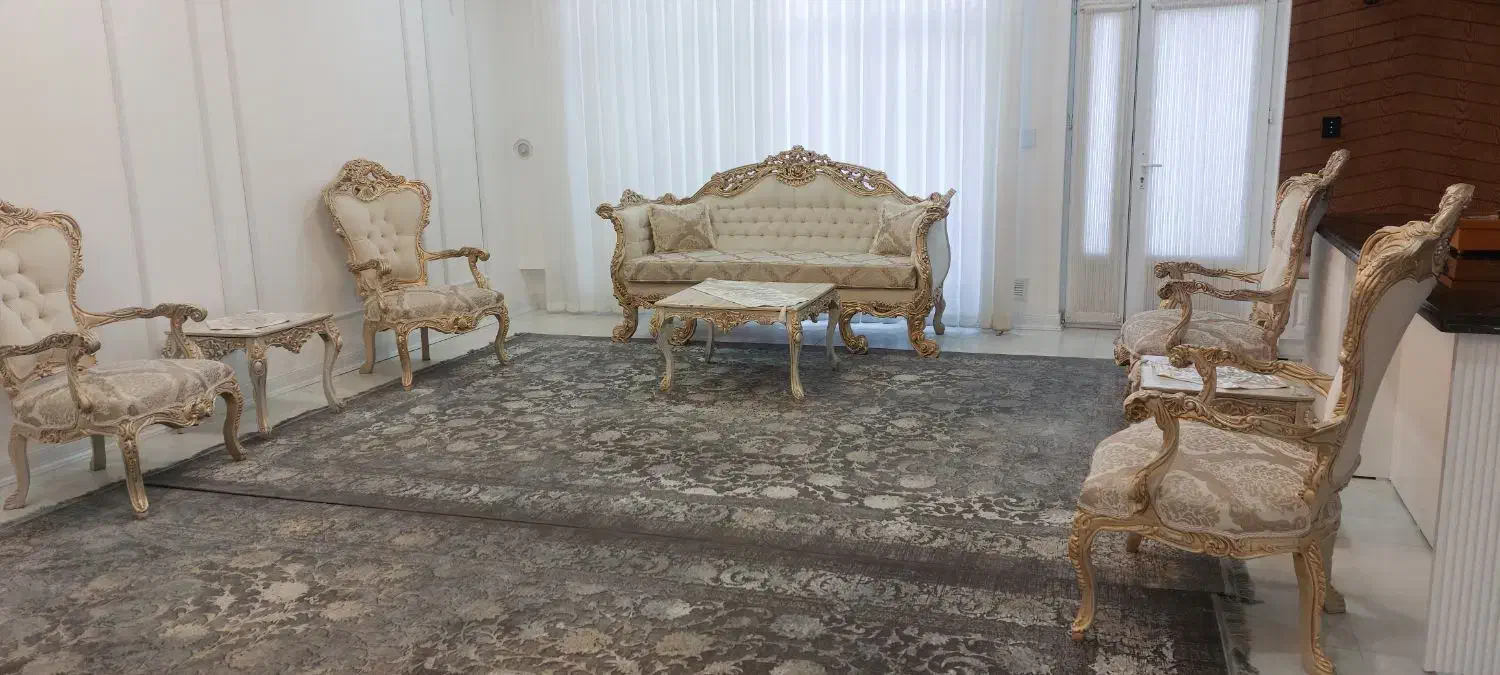مبل سلطنتی|مبلمان خانگی و میز عسلی|قائن, |دیوار