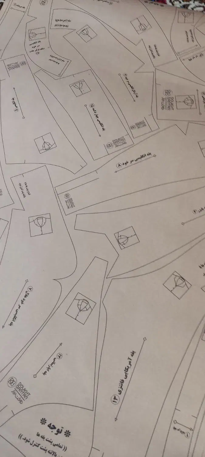 الگوی فری سایز و استین کیمونو|لوازم خیاطی و بافتنی|شیراز, هفت تنان|دیوار