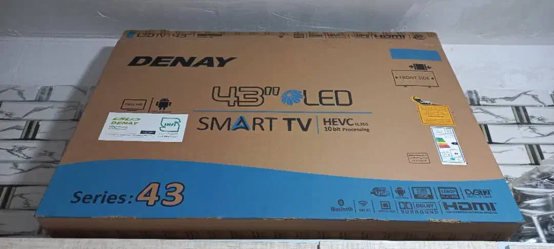 تلویزیون ۴۳اینچ|تلویزیون و پروژکتور|یزد, |دیوار